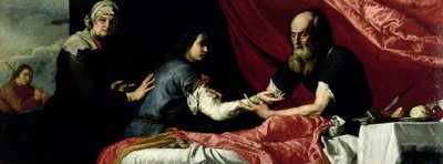 Isaac Blessing Jacob by Jusepe de Ribera